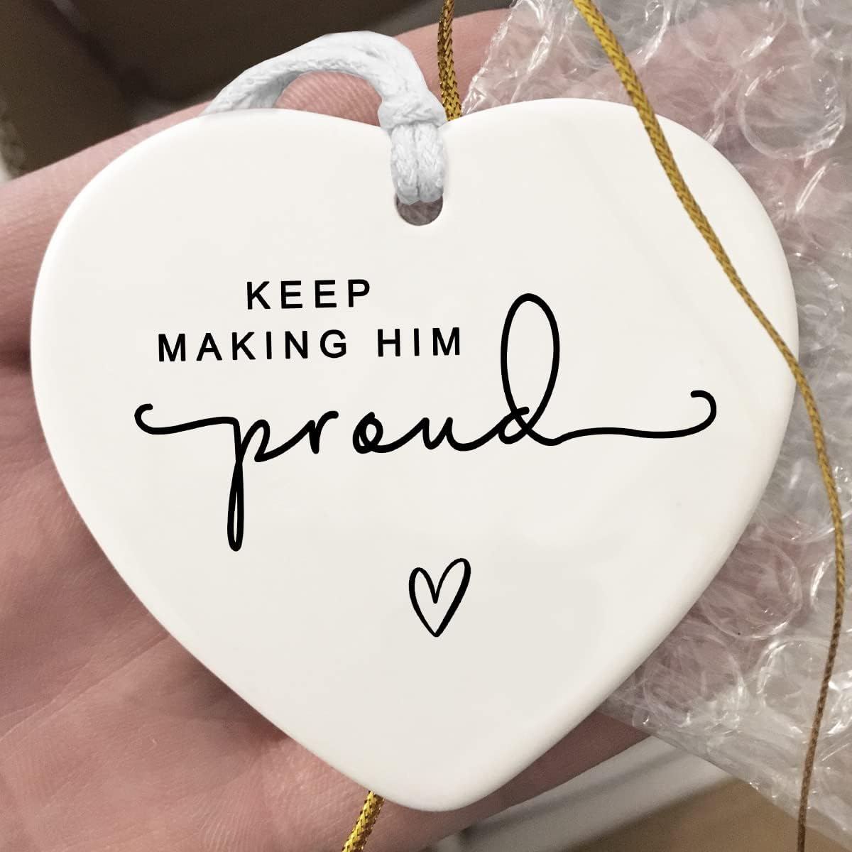 Keep Making Him Proud, Bereavement Keepsake, Loss of Loved One, Anniversary of Passing, Thinking of You, Loss of Dad, Grandad or Dad Remembrance Gift, Memorial Gift - Image 3