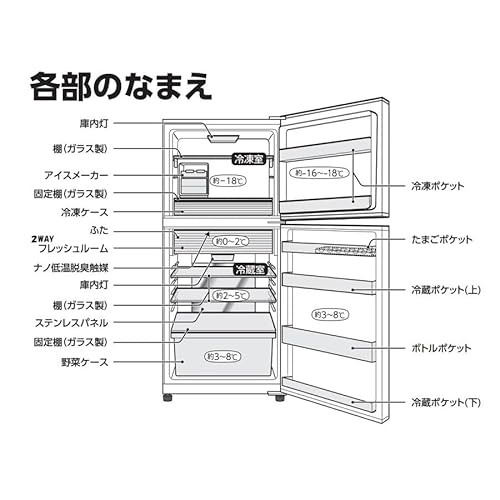 シャープ 冷蔵庫 SJ-60H-B