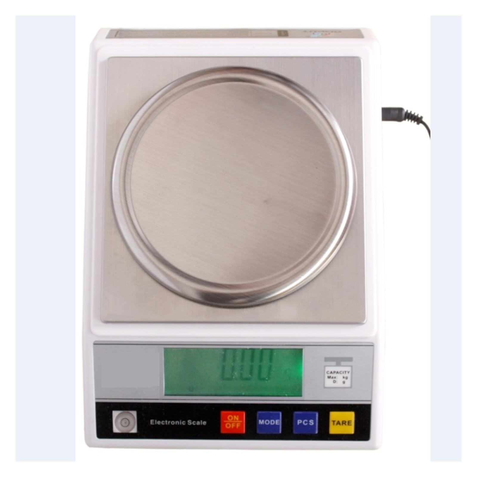 Skala cyfrowa, Dokładna cyfrowa waga stołowa o masie 0,01 g. Elektroniczna gramowa pojemności 600 g–2 kg(600gx0.01g)