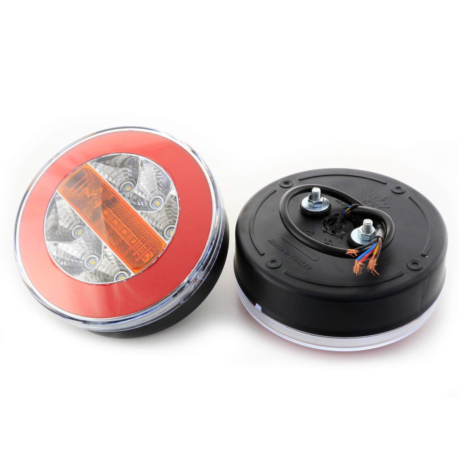 2 x LED tail lights 12 V 24 V for truck, trailer, caravan, brand