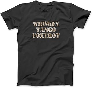 Military Whisky Tango Foxtrot (WTF) Camouflage T-Shirt TRU Mens Womens Tank Top Sweatshirt Hoodie Longsleeve