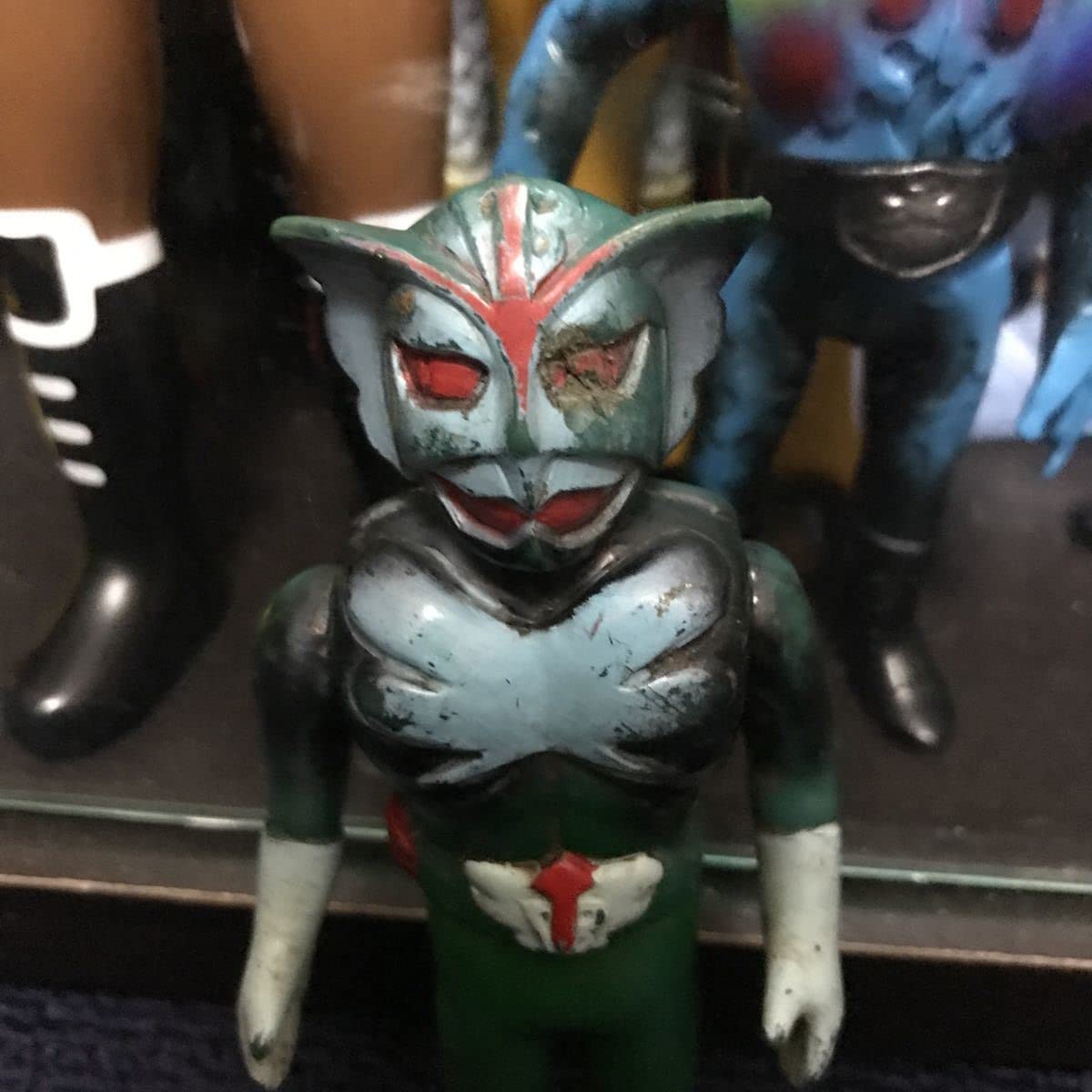 Amazon.co.jp: iooo 当時物 昭和レトロ ポピー 超人バロム1 超人  