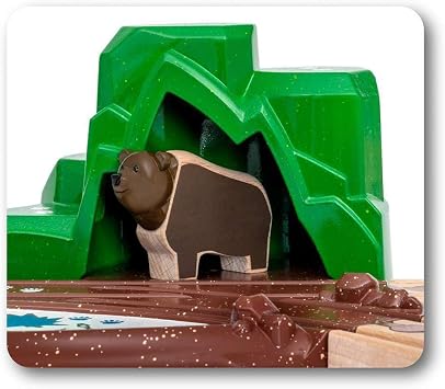 BRIO World 33988 Scandinavian Forest Animals Set - BRIO Wooden Train Accessories - Recommended from 3 years