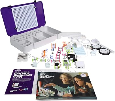 Sphero littleBits STEAM+ Coding Kit - Up to 3 Students - Over 40 Hours of Standard Alignment Lessons - Electronics & Coding Lessons
