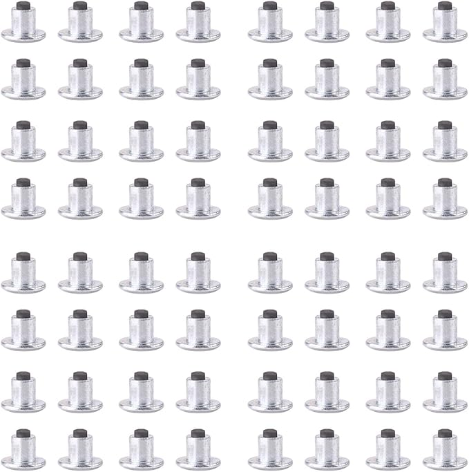 100Pcs Tire Snow Nails, 6.5Mm/0.26" Wheel Tire Screws Snow Tire Tips for Bicycle Motorcycle ATV Shoes