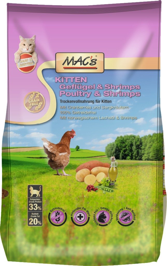Mac's Cat Food Grain Free Kitten 1.5 kg