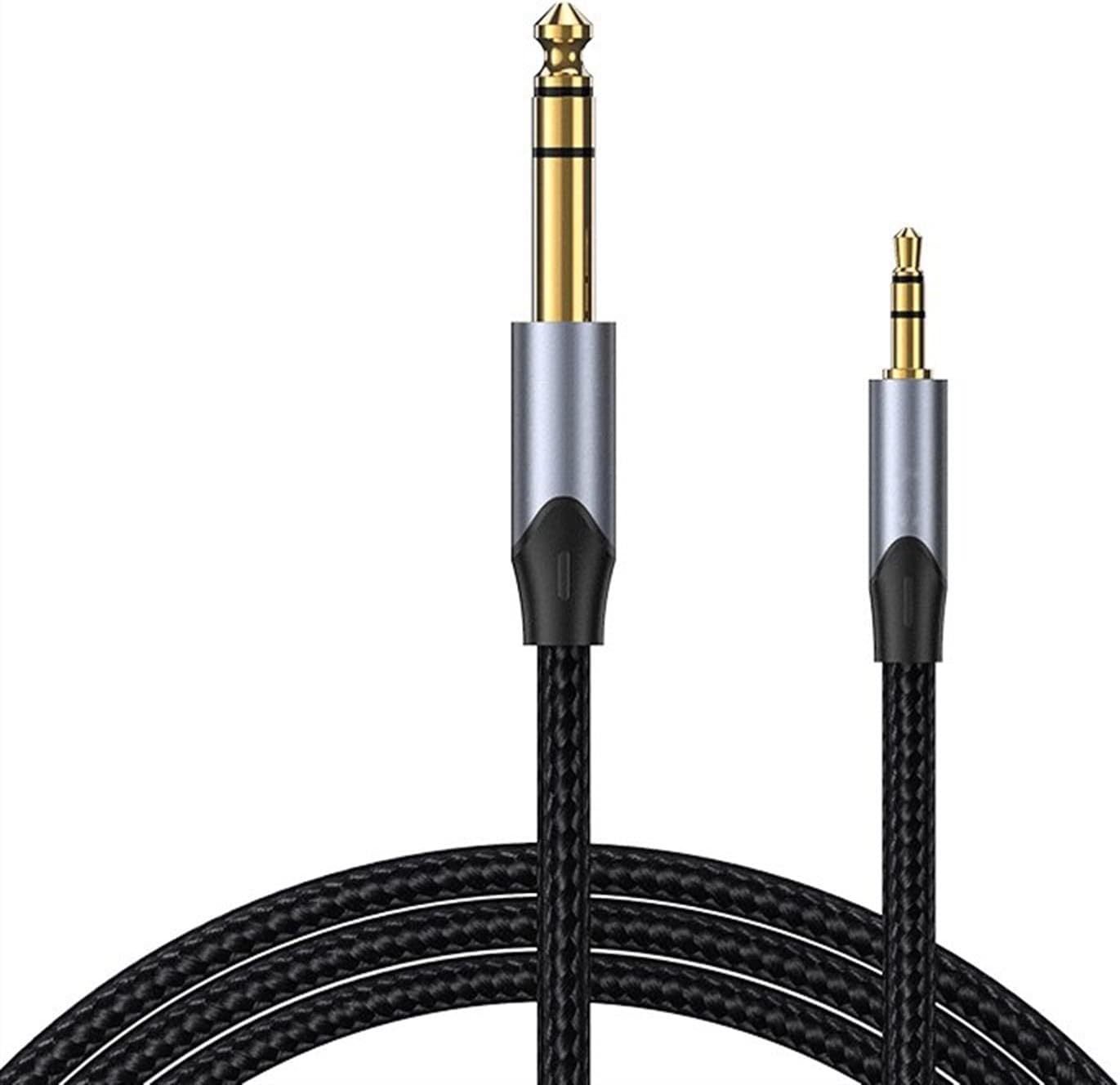 Guitar Cables Cable Adapter For Speaker Guitar Amplifier Cable Output 3.5mm To 6.5mm Cable