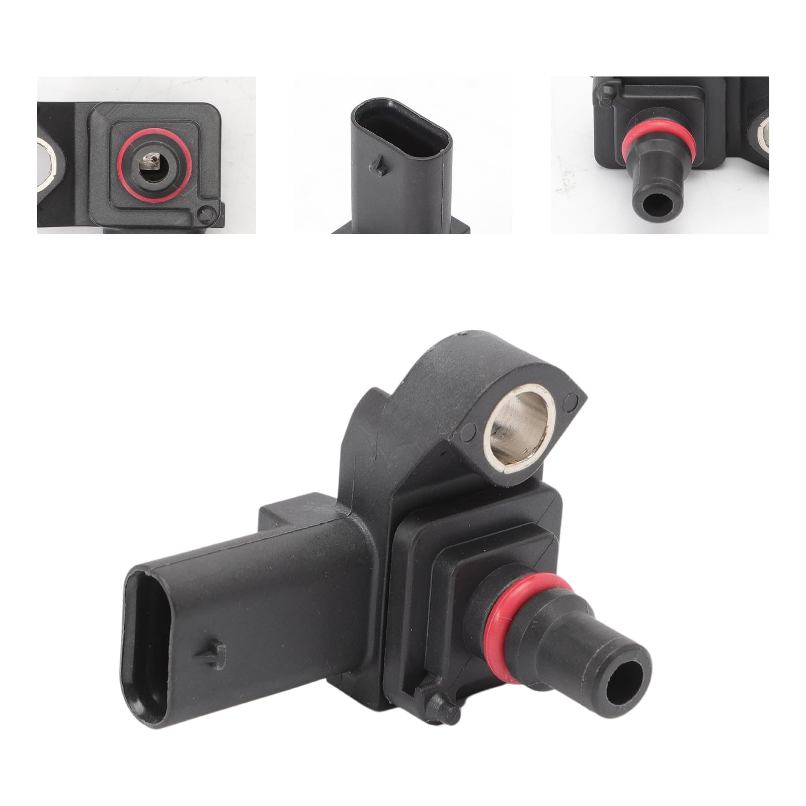 Sensor de Presión de Carga 13628570118 Compatible Con 1er F20 F21 E81 E82 E87 E88 2er F23 F45 F46 F87 Serie 3 E90 E91 E92 E93 4er F333 - Tubo de Succión