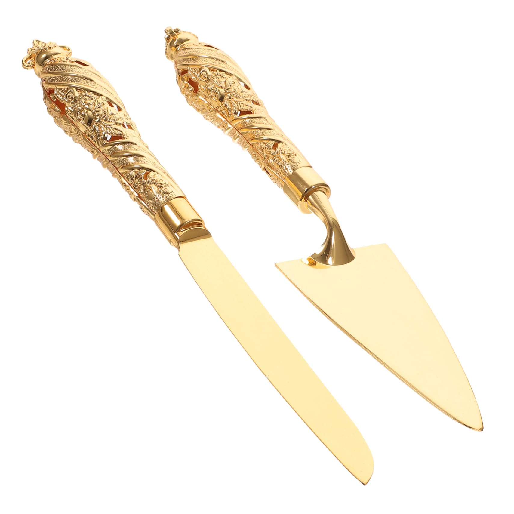 STOBAZA 1Set Cake Cutter and Spatula Baking Tool for Cake Cutting for Birthdays and Weddings Design Easy to Clean for Pastries and Cookies