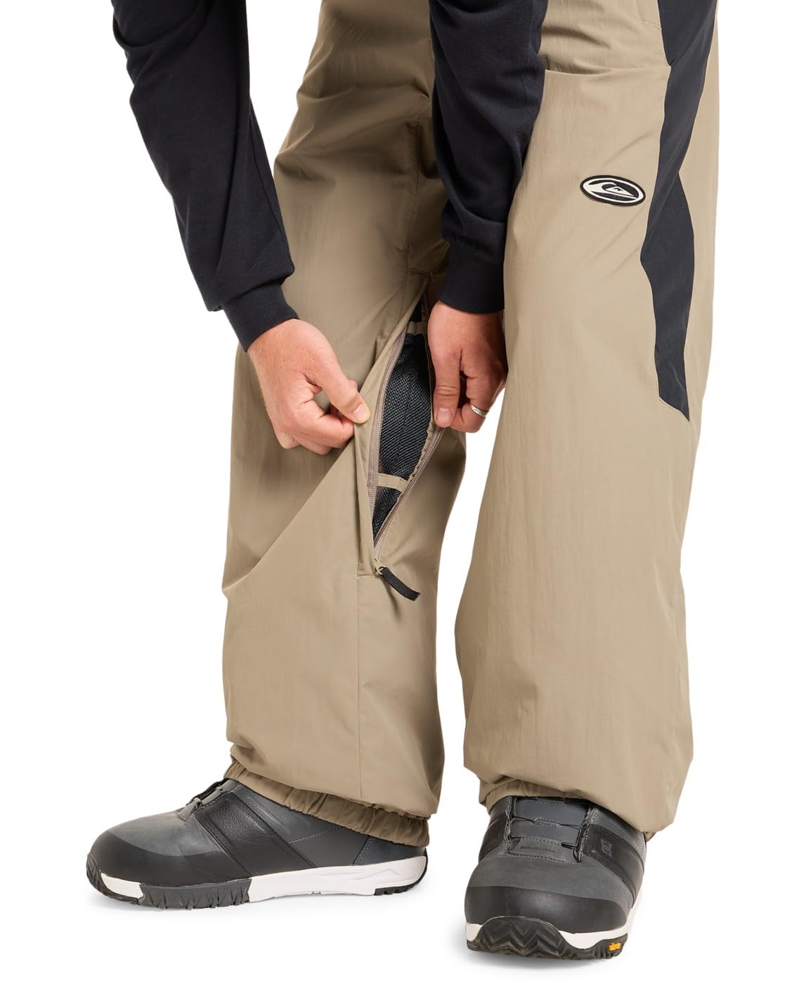 Quiksilver Snow Down - Pantalon de Snow Technique - Homme - XL - Beige
