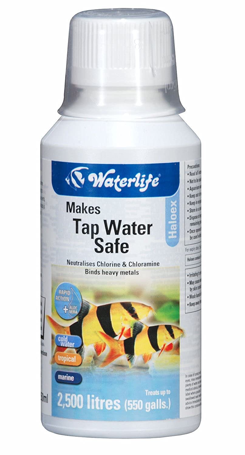 Waterlife Haloex 250ml Fast Acting Dechlorinator And Water Conditioner