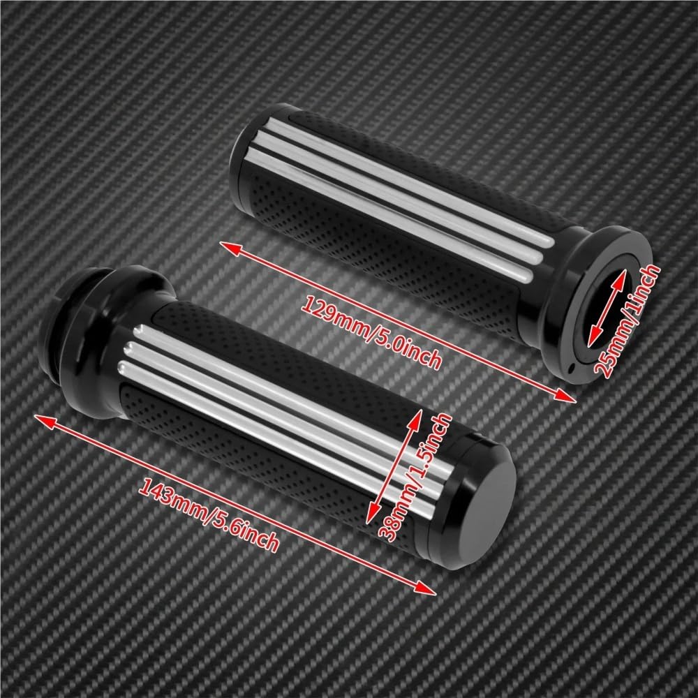 Poignées De Guidon D'accélérateur Électronique Moto 1'' 25 Mm pour Touring pour Electra pour Glide pour Softail pour Fat Boy