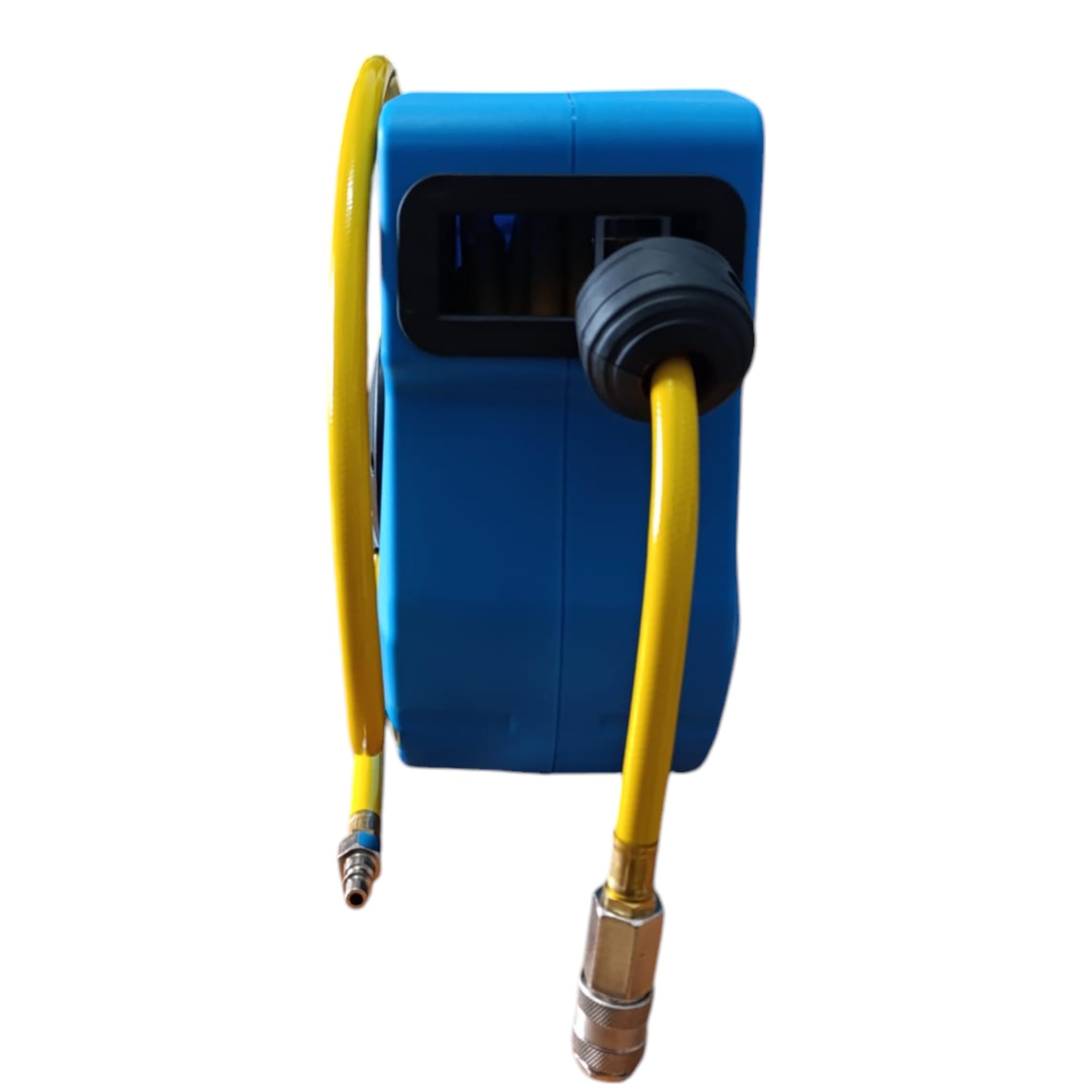 Topolenashop Avvolgitubo Portatile 12 METRI Aria Compressa 12 Bar 300 Psi 1/4" Fissaggio a Parete Muro Blu