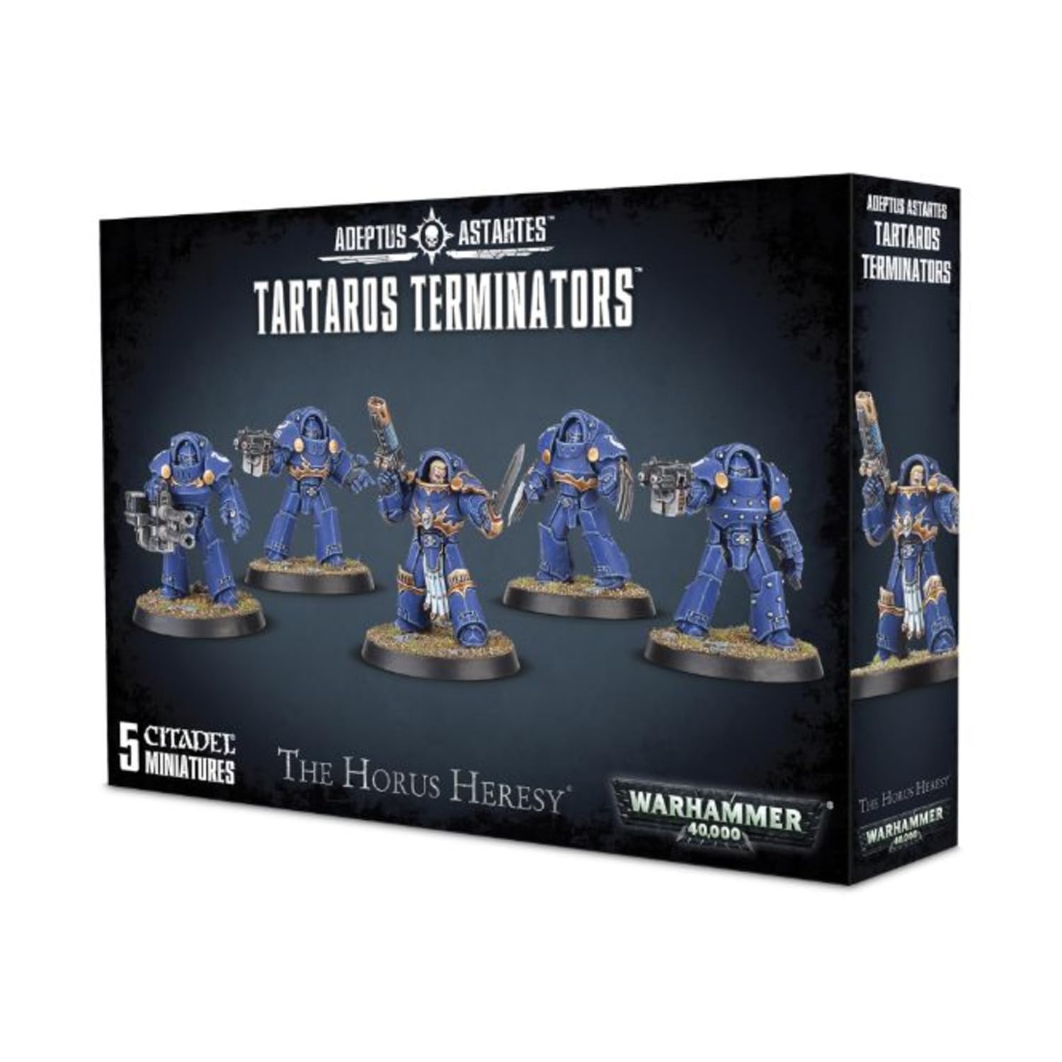 Games Workshop Warhammer 40K 40,000 Adeptus Astartes The Horus Heresy Tartaros Terminators (5 Miniatures)