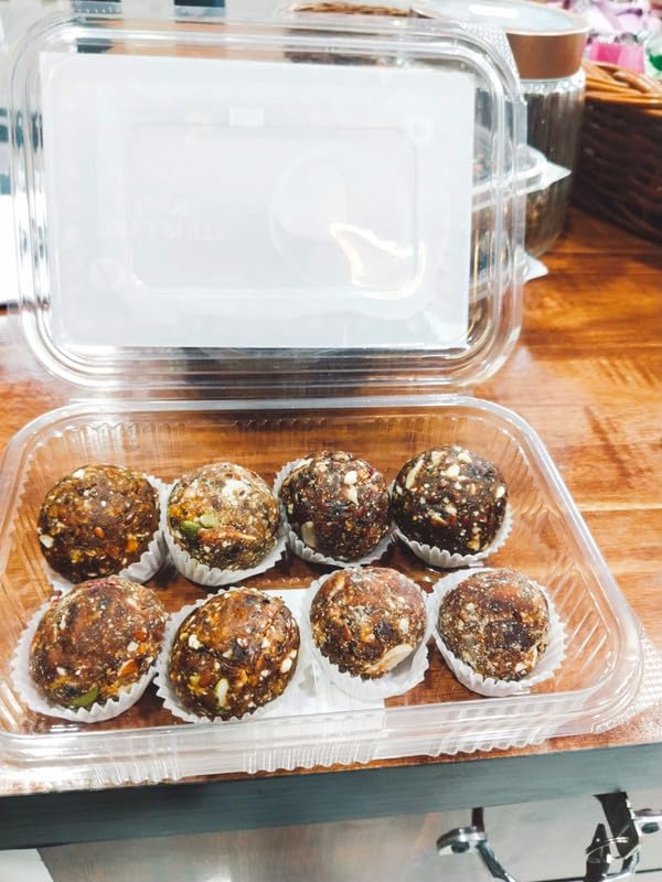 Image of Anika Naturals Dry Fruits Laddu | Mixed Dry Fruits | Traditional Sweet Balls | No Added Sugar or Jaggery | Sweet Snack for Festive Gifting and Snacking Pack | No Preservatives - 250gm