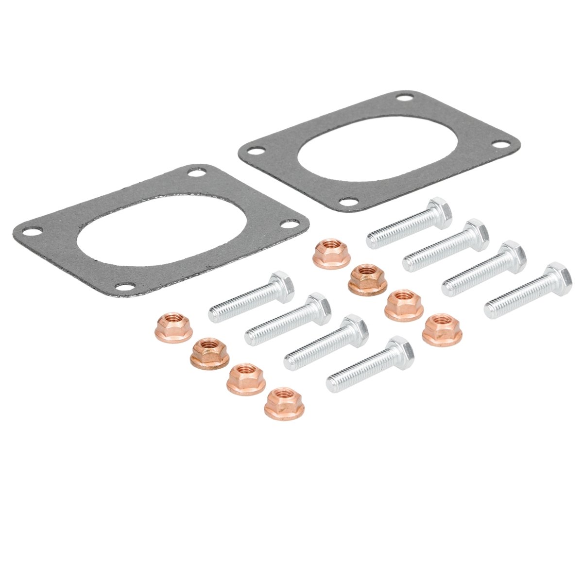 ECD Germany Kat-119 Filtro de Partículas Diesel - Longitud: 370mm - incl. kit de montaje para coches - Filtro de partículas Hollín - DPF