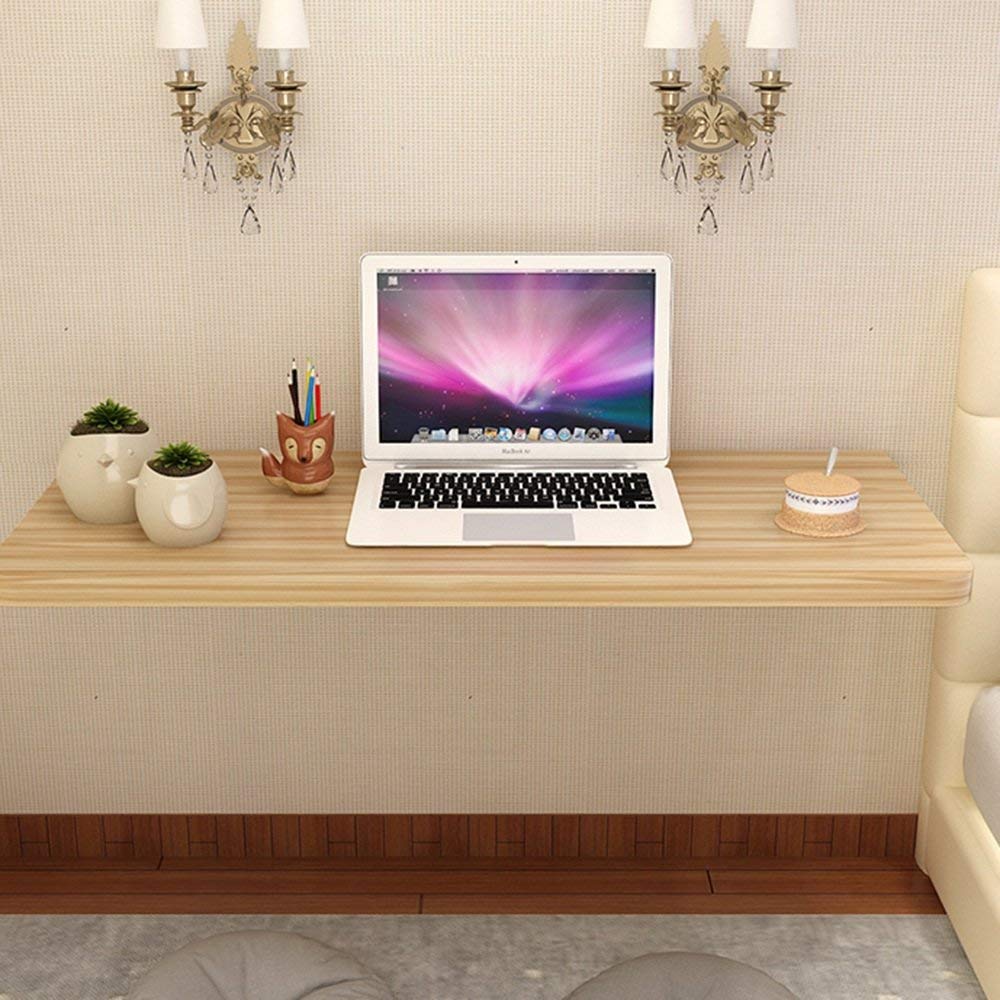 WYZXR Folding Table Adjustable Wall Table/Wall Computer Table/Home Storage Table Can be rotated (Color : C, Size : 100 40CM)