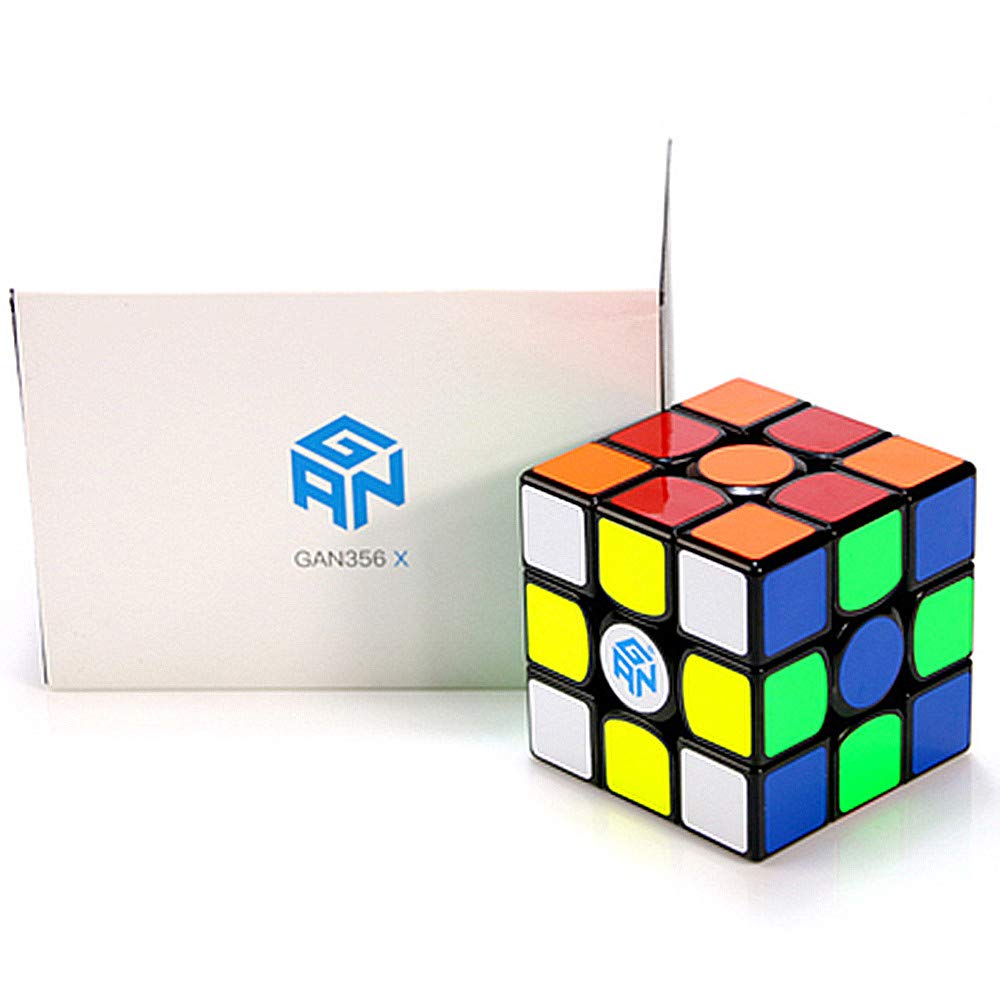 LiangCuber Gan 356 X Numerical Ipg Black Speed Cube 3x3 Gans 356X