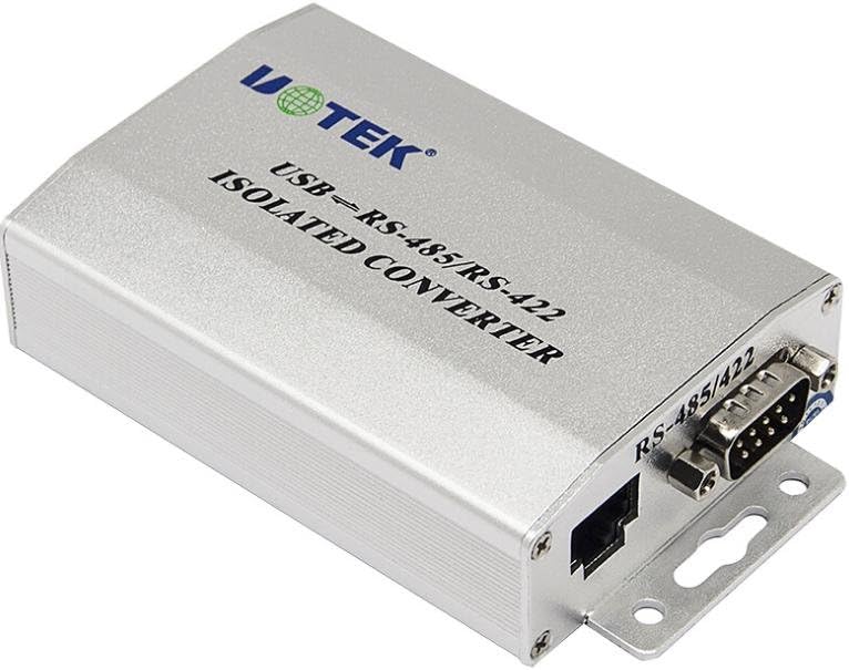 UTEK UT-820E USB to 422/485 Vonverter(1-Port USB to RS-485/422 Serial Converter with ESD Protection)