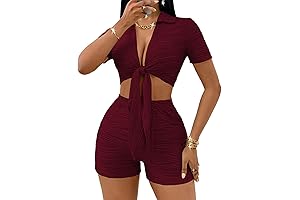 Women's Sexy 2 Piece Set - Alluring Summer Style