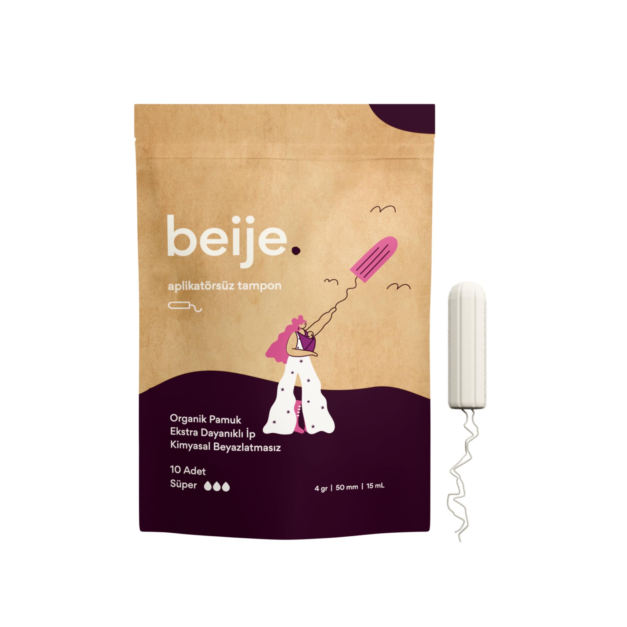 beije 10'lu Süper Tampon