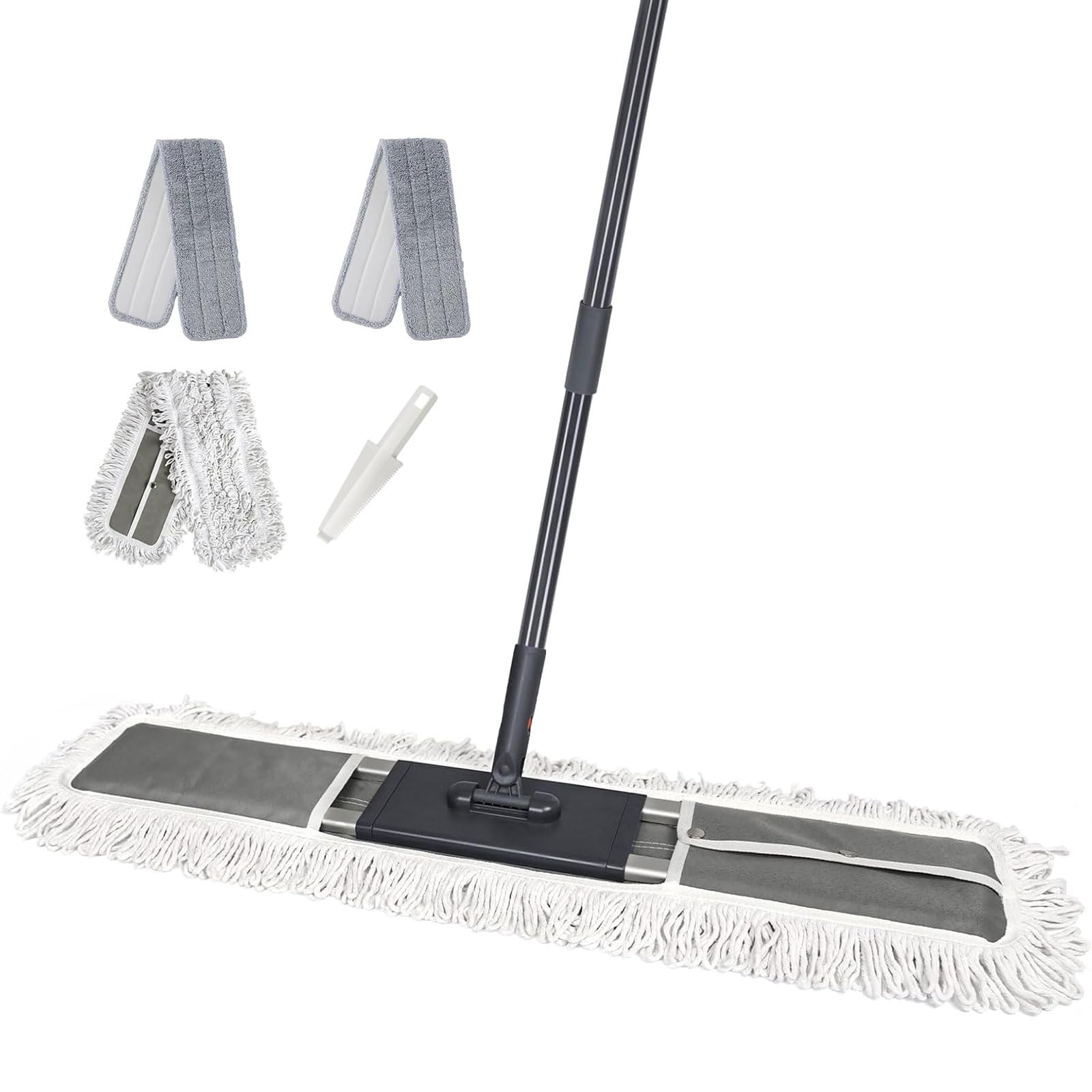 Mocio industriale resistente, grande mocio piano commerciale largo 90cm