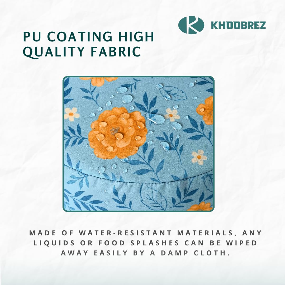 KHOOBREZ Nylon Air Fryers Cover Dust and Waterproof Washable for Kitchen Suits for Major Brand Air Fryers, Attractive Desing AR(Grey) 1