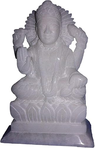 Surya dios Estatua de alabastro 37