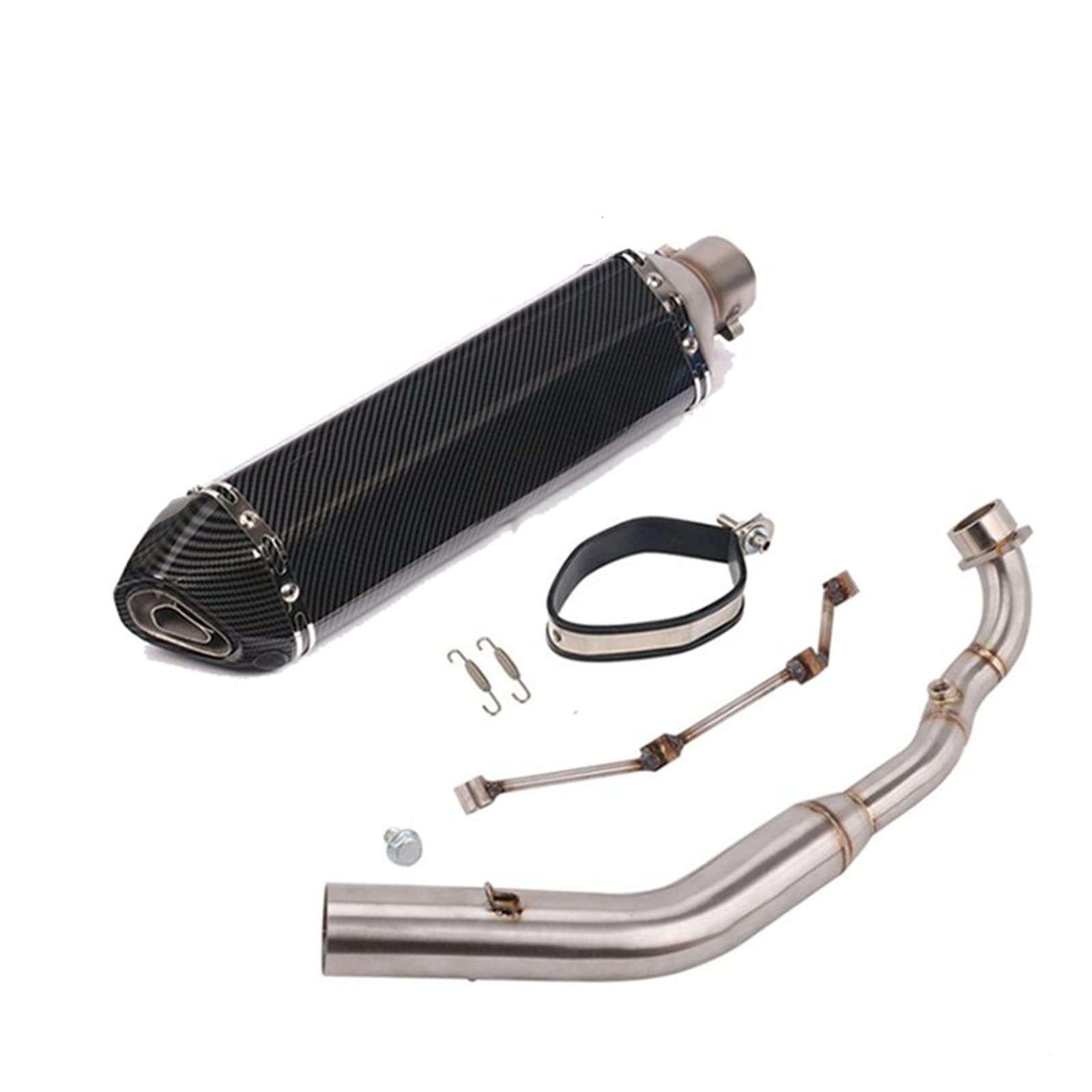 Tubo Scarico Moto Moto Scarico Modificato Moto Fuga Db Killer Tubo Collegamento Anteriore in Acciaio Inox con Db Killer per Kymco per Xciting 400 500