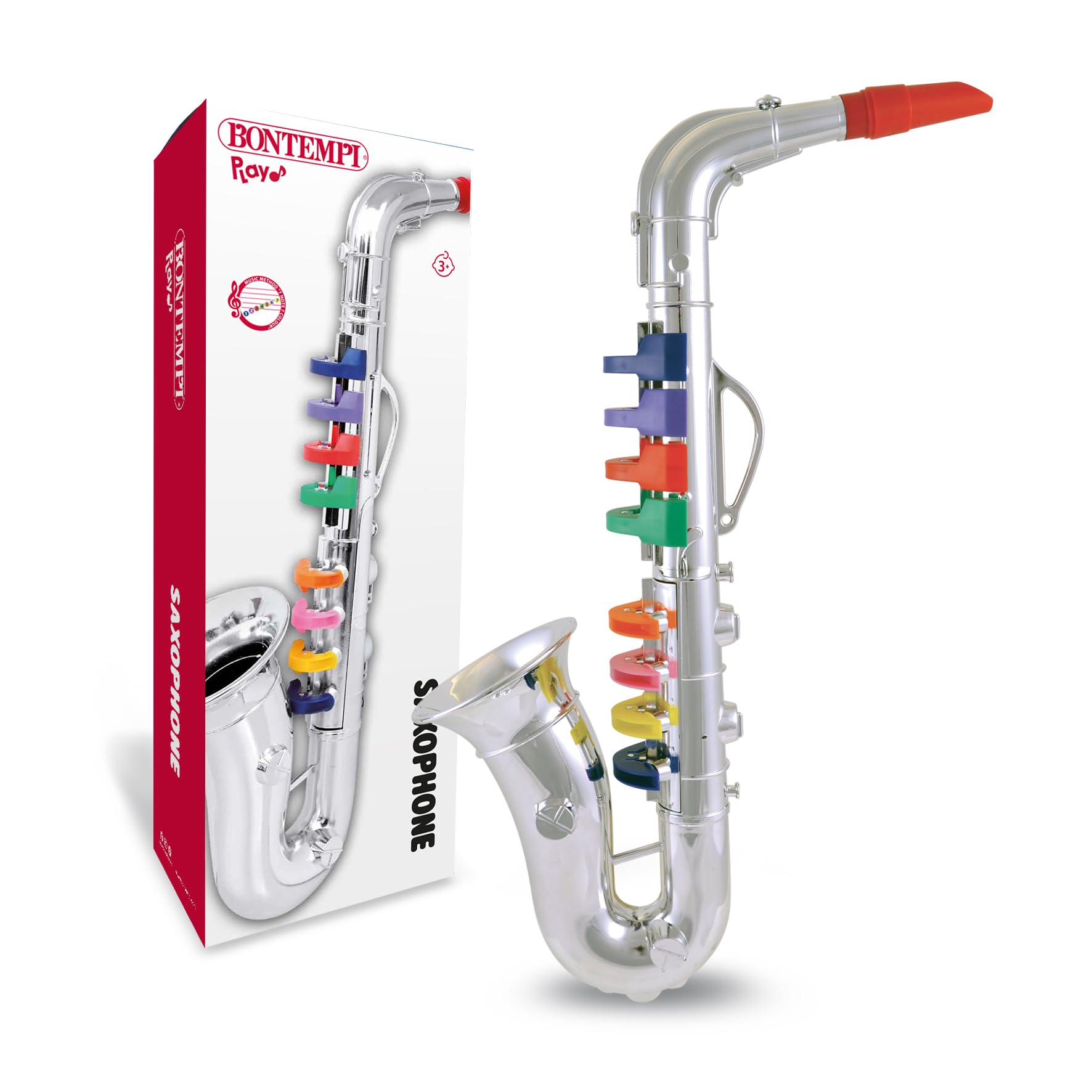 Saxophon Spielzeug Musikinstrument 8 Noten 42cm