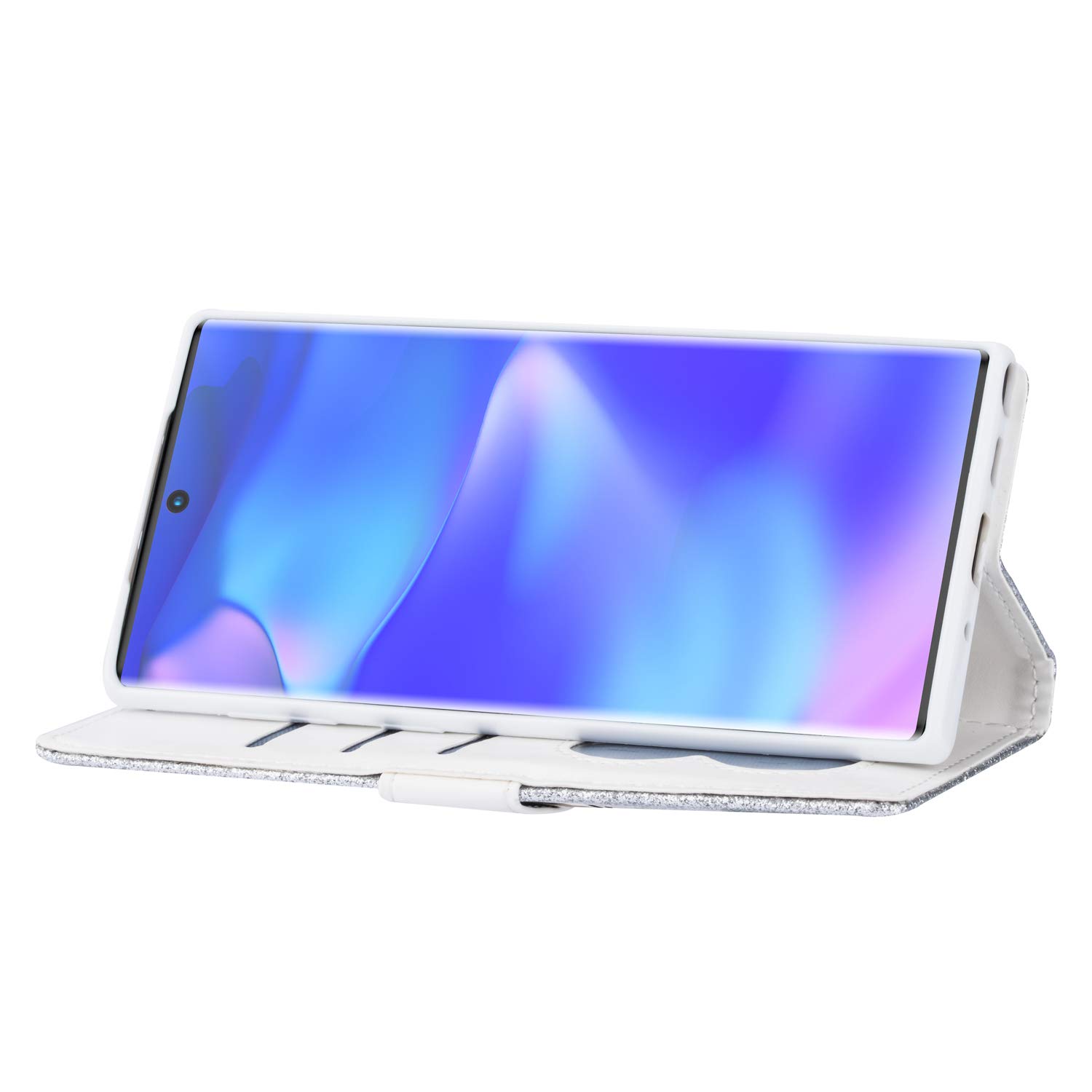 Uposao Funda Compatible con Galaxy Note 10 Pro Glitter Funda Uposao Funda Compatible con Galaxy Note 10 Pro Glitter Funda