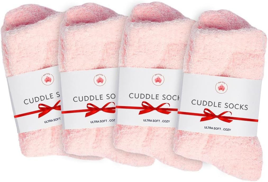 Fuzzy Socks for Women & Men - Cozy Cloud Socks for Sleeping, Gifts, Spa, Travel, Stress Relief, Lounge Wear