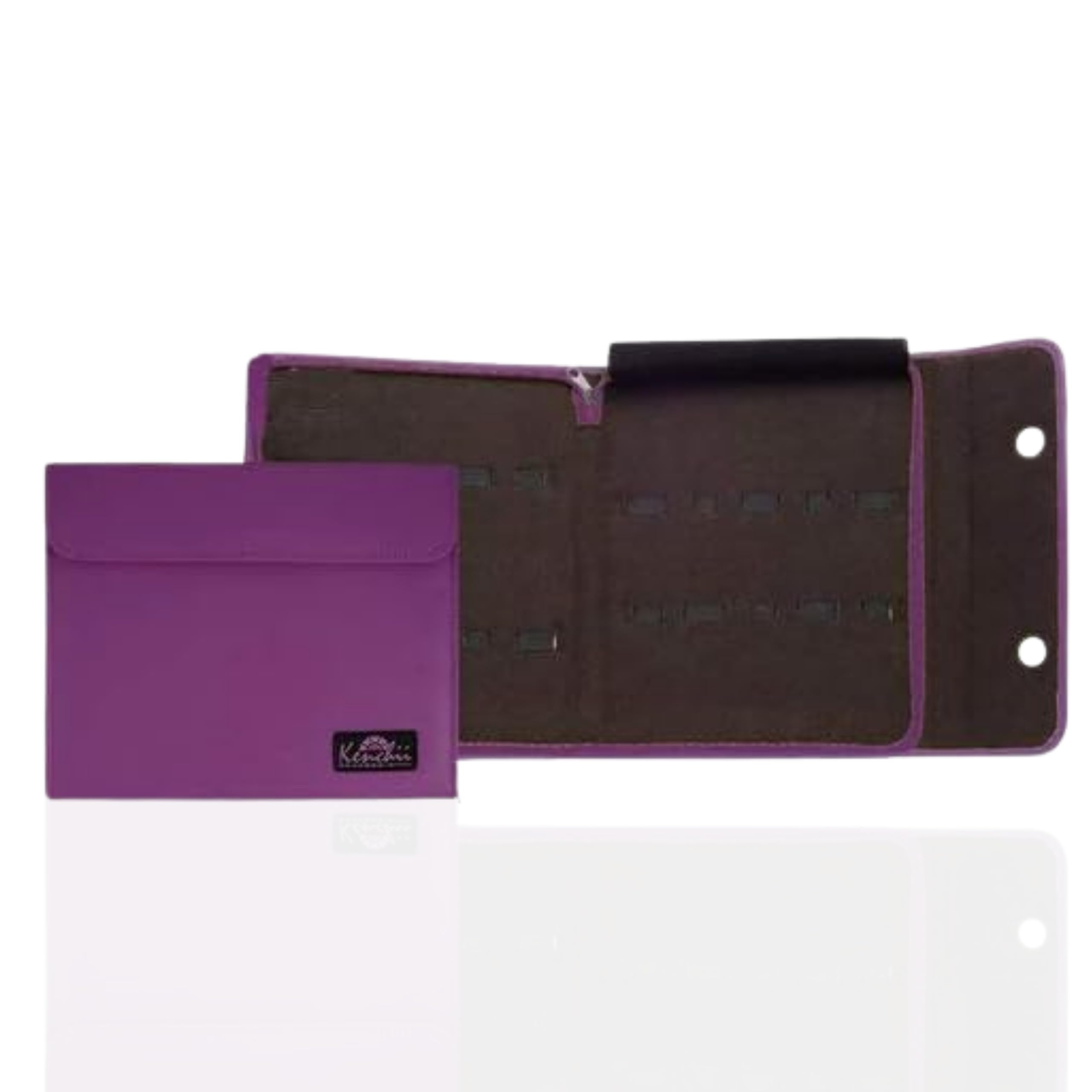 Shear and Scissor Case Holds 10 Grooming or Beauty Shears KEL10 (Purple)