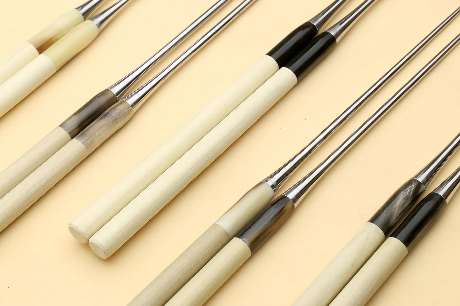 Yoshihiro Moribashi baguettes à Sushi japonais traditionnel Garnissage en plaqué-Pince Chef Magnolia poignée 7 l (180 mm