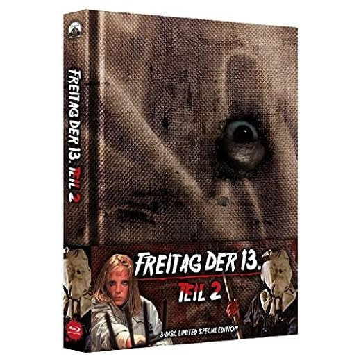 Freitag, der 13. - Teil 2 - Uncut/Mediabook (+ DVD) (+ Bonus-DVD) [Blu-ray] (Limited Edition)