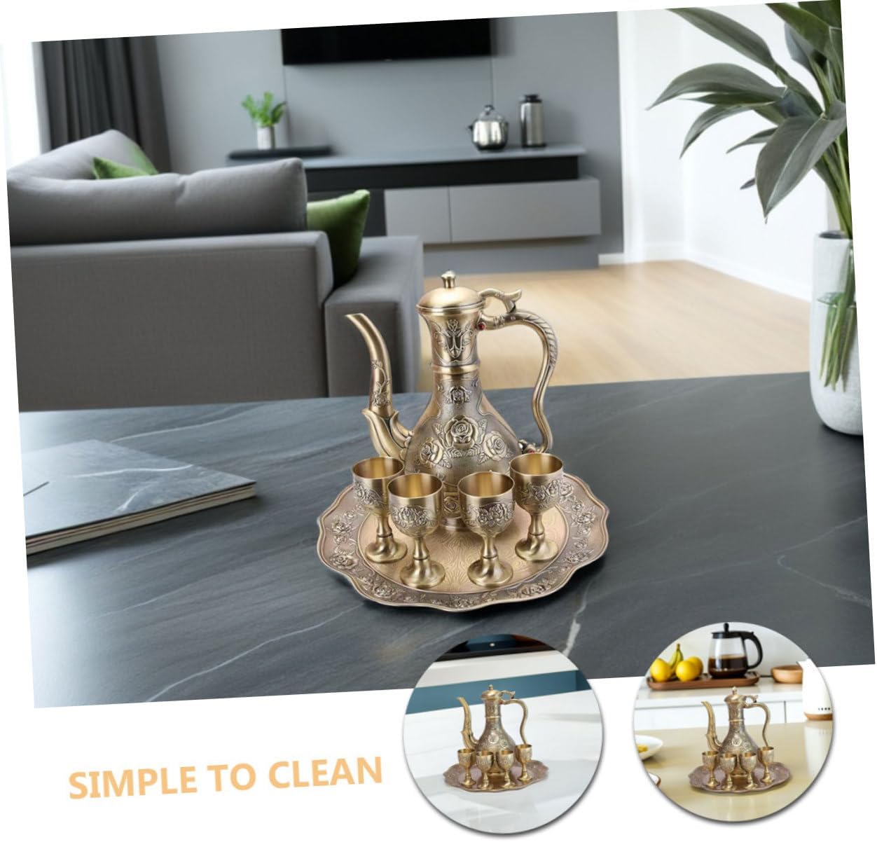 煎茶道具 黄銅 茶こぼし 建水 V 9637 煎茶道具 古錫 鮎銅銘 茶こぼし