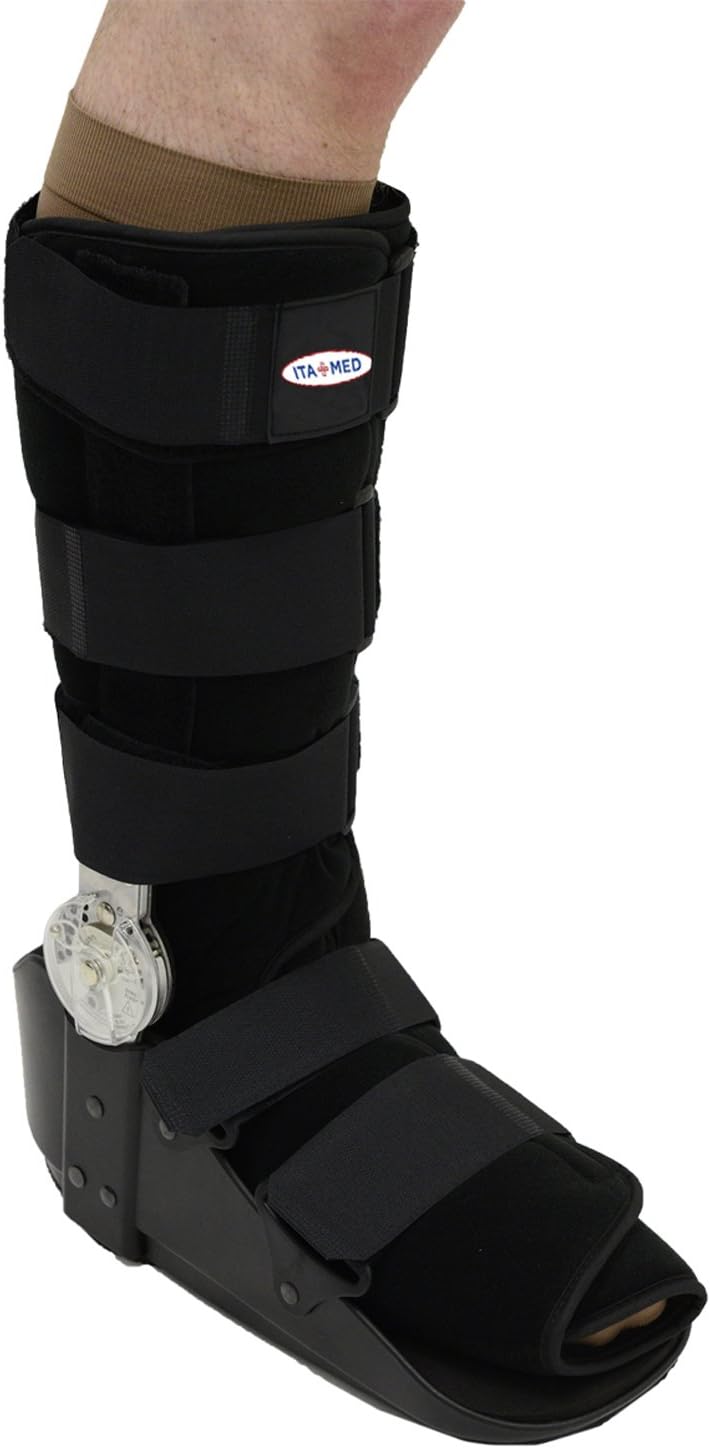ITA-MED ROM Post Op Fracture Walker Sports Injury Brace, M