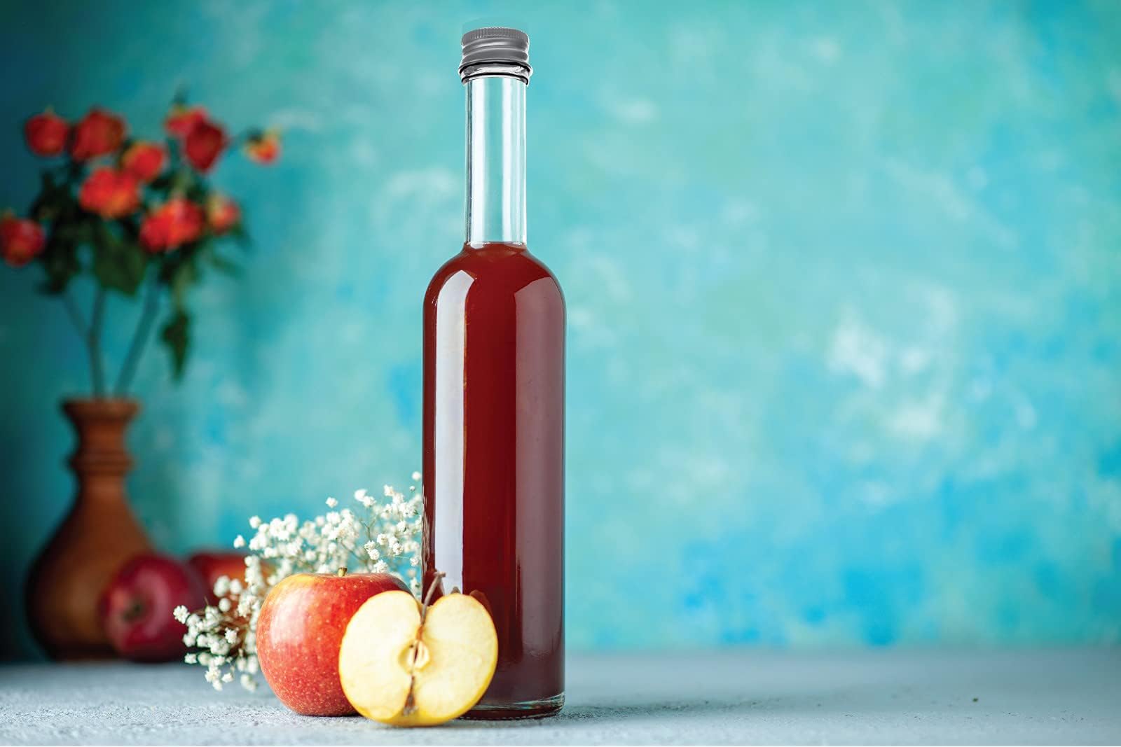 6 Bottiglie Vetro 350ml Con Tappo | Bottiglie Vuote Per Conserve E Liquori | Idee Regalo Fai Da Te - Foto 12