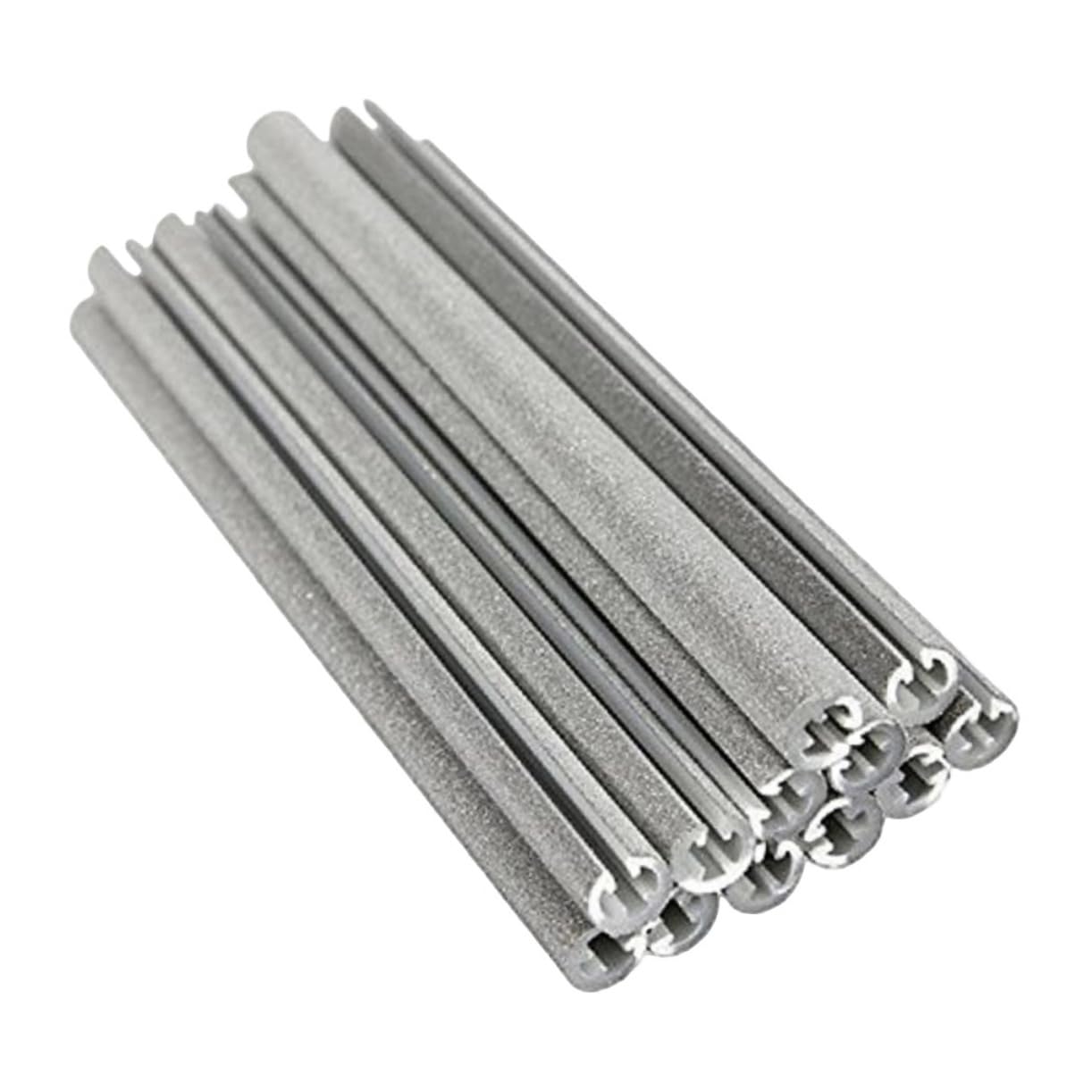 NULYLU 36pcs Reflective Bike Wheel Spokes Stickers Durable Security Tape for Outdoor Cycling Easy to Install Clip Reflectors Enhance Night Visibility Silver