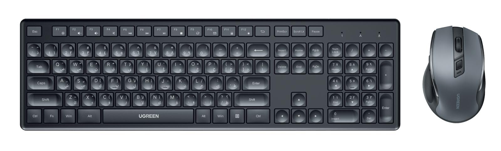 UGREEN Wireless Keyboard and Mouse Combo