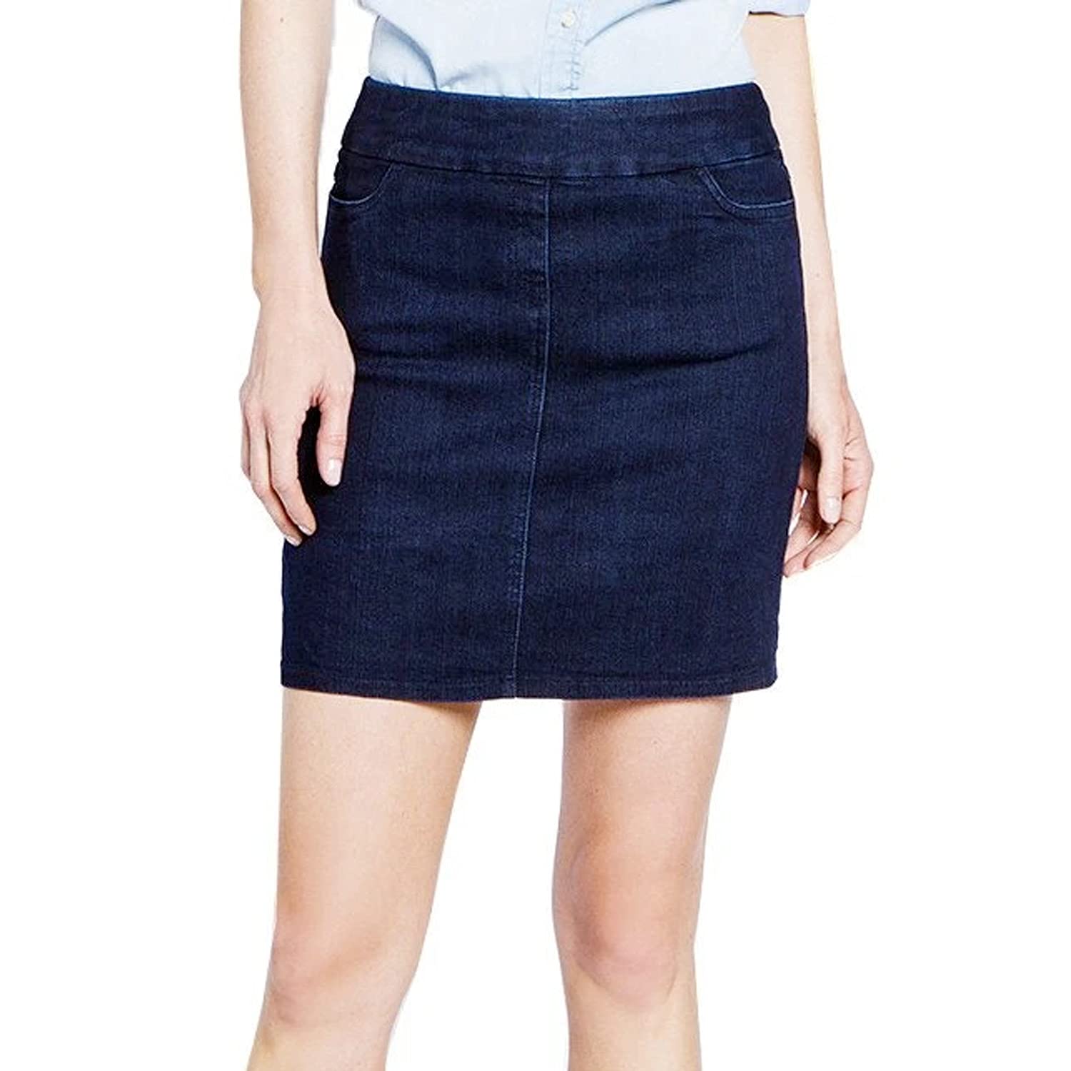 SLIM-SATION Falda pantalón de Banda Ancha Cortos, Azul Vaquero, 40 para Mujer