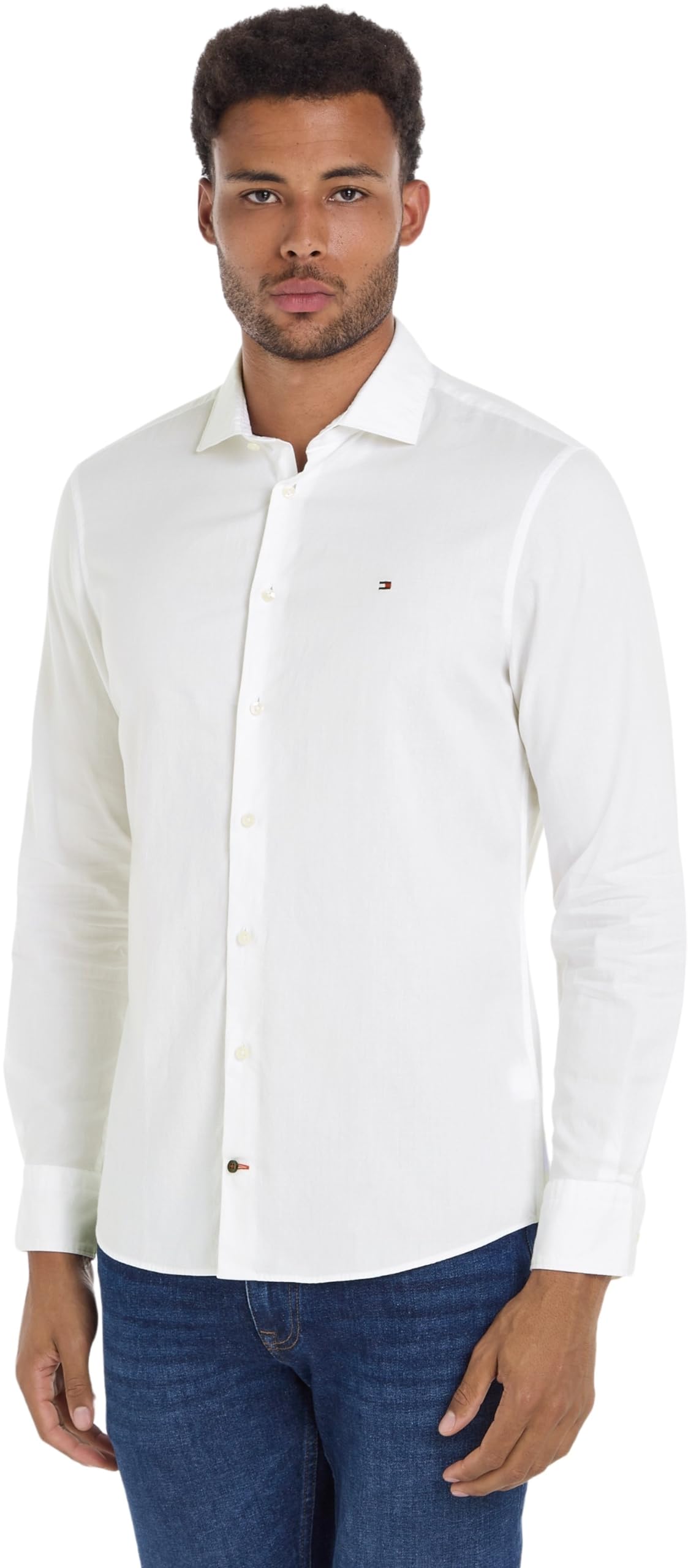Tommy Hilfiger Camisa de Manga Larga Hombre