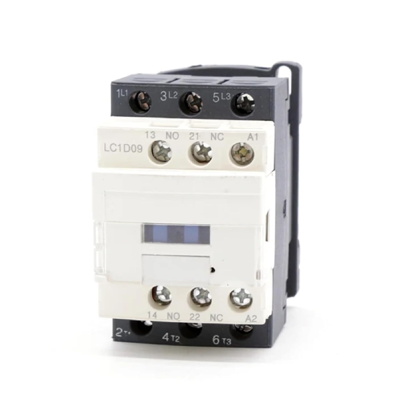 LC1-D09 AC Magnetic Contactor, 9A, 3P+NO+NC Configuration, Motor Starter (AC 380V)