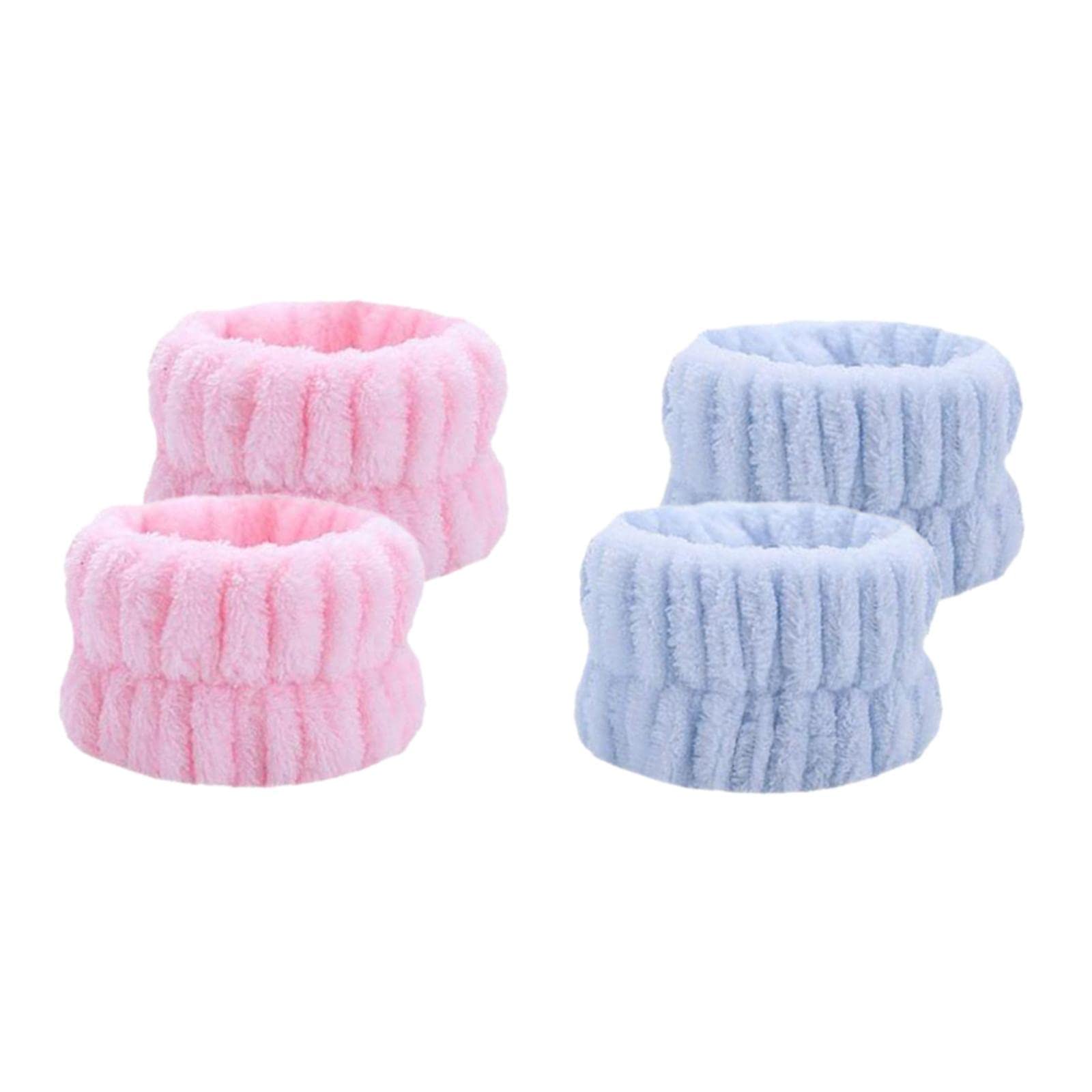 ARTISOUL® 2 Pair Absorbent Towel Portable for Party Blue Pink | Clothing, Shoes & Accessories | Womens Accessories | Hair Accessories 1