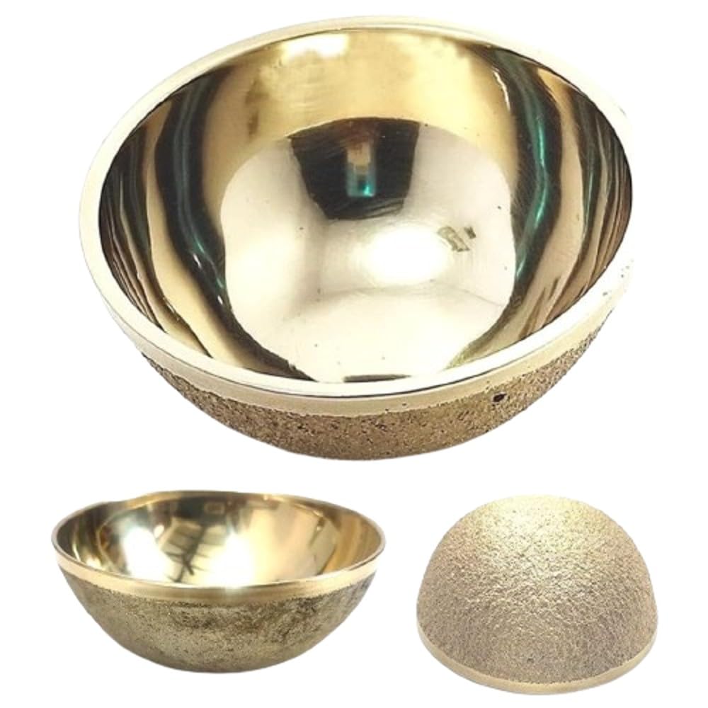 TODAYHEALTH Kansa Bronze Vatki, Natural Cup, Ayurvedic Detox Manual Foot Massager, for Relaxation and Deep Cleaning Ancient Indian Technique (B08HS6TC9D) Amazon Price History, Amazon Price Tracker