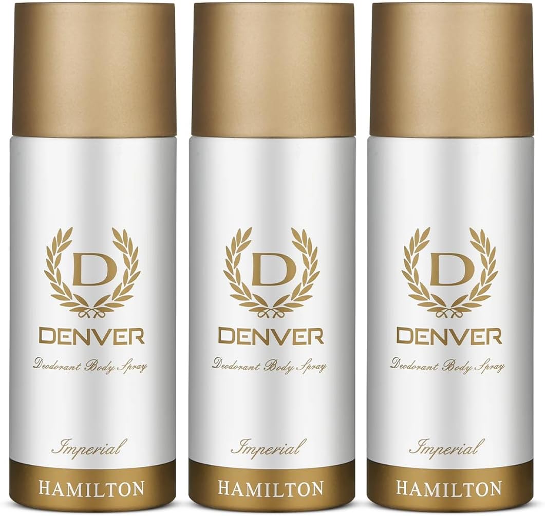 Hamilton Imperial Deodorant Body Spray 165 ml per combo (Pack van 3) (Ship from India)