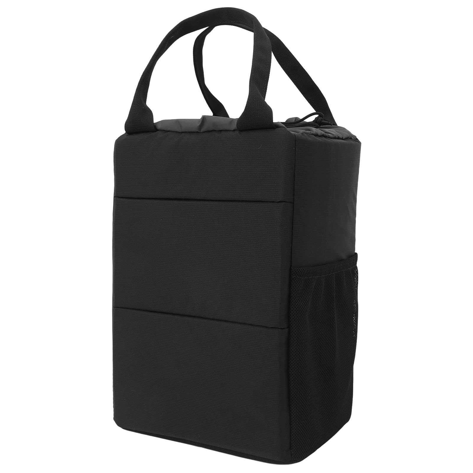 Bolsa de Inserción para Cámara, Bolsa Acolchada de Nailon para Cámara, a Prueba de Golpes, DLSR SLR, Bolsa para Mochila para R5 R6 T100 Z7 Z8 A6 A9 (Negro Gris)
