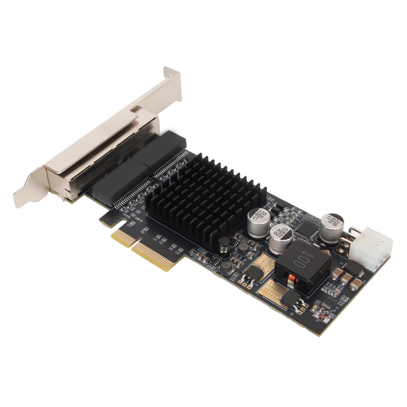 Scheda di Rete Quad RJ45 da 1000 Mbps Ethernet PCI Express X4 Ad