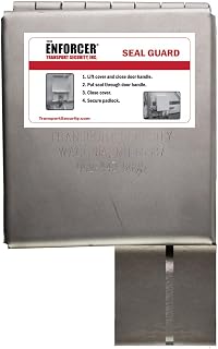 ENFORCER 5950 Seal Guard Lock - Stainless Steel Trailer Door & Seal Protector - Permanent Mount Anti-Tamper Security for Reefers, Dry Vans, Containers - Use w/ABLOY Padlock (Sold Separately)