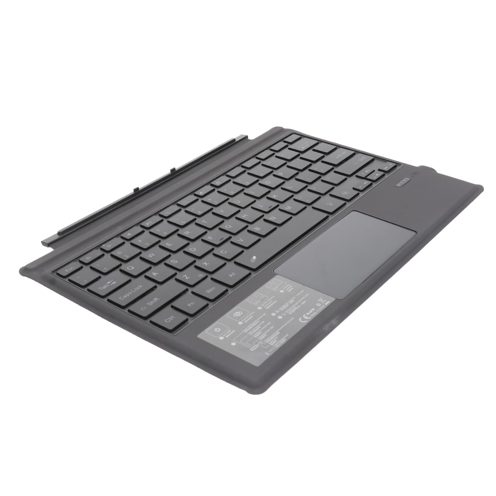 Teclado inalámbrico SHINEOFI portátil con cubierta protectora de escritura fluida 8